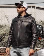 Load image into Gallery viewer, Street Cruiser Men's Motorcycle Leather Jacket
