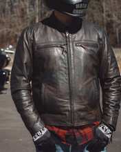 Load image into Gallery viewer, Rocky Men's Motorcycle Leather Jacket
