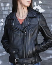 Load image into Gallery viewer, Iris - Women's Motorcycle Leather Jacket
