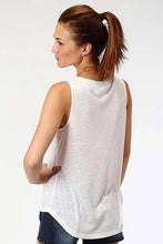 Load image into Gallery viewer, Roper Americana Peace (White) - Women's Tank Top
