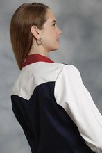 Load image into Gallery viewer, Roper American Flag Long Sleeve Snap - Women's Shirt
