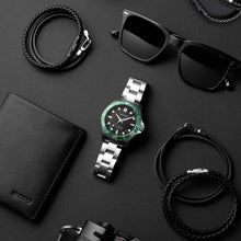 Load image into Gallery viewer, The Argo Automatic - Green/Silver
