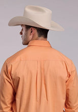 Load image into Gallery viewer, Roper 2924 Solid Poplin (Orange) - Men's Western Shirt

