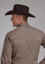 Load image into Gallery viewer, Roper 2221 Solid (Brown) - Men's Western Shirt
