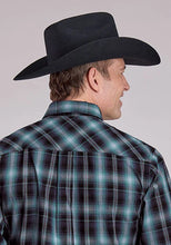 Load image into Gallery viewer, Roper 2606 Diamond Dobby (Blue) - Men's Western Shirt
