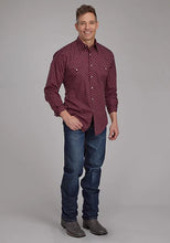 Load image into Gallery viewer, Roper 2174 Arrow Print (Red) - Men's Western Shirt
