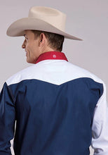 Load image into Gallery viewer, Roper 9503 Colorblock Americana (Multi) - Men's Western Shirt
