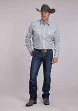 Load image into Gallery viewer, Roper 2893 Four Point Foulard (Grey) - Men's Western Shirt
