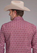 Load image into Gallery viewer, Roper 2386 Stretch Medallion Paisley (Red) - Men's Western Shirt
