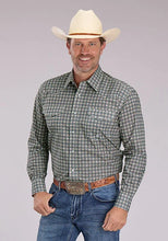 Load image into Gallery viewer, Roper 2501 Medallion Foulard (Grey) - Men's Western Shirt

