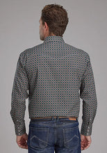 Load image into Gallery viewer, Roper Oak Forest Acorn Foulard (Brown) - Men's Western Shirt
