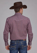 Load image into Gallery viewer, Roper 2153 Highway Foulard (Red) - Men's Western Shirt
