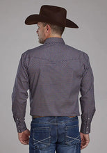 Load image into Gallery viewer, Roper Fall River Diamond Eye (Blue) - Men's Western Shirt
