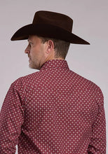 Load image into Gallery viewer, Roper 3089 Maple Foulard (Red) - Men's Western Shirt
