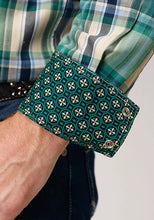 Load image into Gallery viewer, Roper 1834 Ocean Plaid (Green) - Men's Western Shirt
