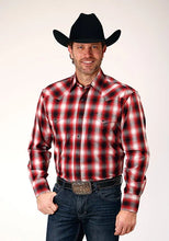 Load image into Gallery viewer, Roper 1844 Basic Plaid (Red) - Men's Western Shirt
