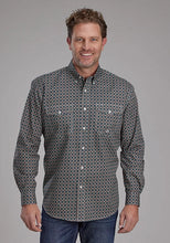 Load image into Gallery viewer, Roper 2151 Acorn Foulard (Brown) - Men's Western Shirt
