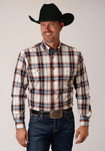 Load image into Gallery viewer, Roper 1661 Canyon Plaid (Red) - Men's Western Shirt
