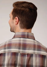 Load image into Gallery viewer, Roper 1229 Cider Plaid (Brown) - Men's Western Shirt
