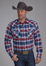 Load image into Gallery viewer, Roper 2205 Flannel (Red) - Men's Western Shirt
