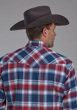 Load image into Gallery viewer, Roper 2205 Flannel (Red) - Men's Western Shirt
