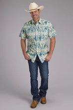 Load image into Gallery viewer, Roper 2348 Tropical Resort (Tan) - Men's Short Sleeve Shirt
