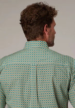 Load image into Gallery viewer, Roper 2021 Sedona Foulard (Turquoise) - Men's Short Sleeve Shirt
