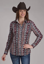 Load image into Gallery viewer, Roper 2178 Winter Aztec (Black) - Women's Western Shirt
