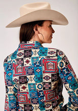 Load image into Gallery viewer, Roper 1909 Vintage Patchwork Print (Multi) - Women's Western Shirt

