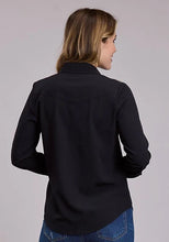 Load image into Gallery viewer, Roper 3105 Floral Fabric (Black) - Women's Western Shirt
