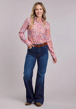 Load image into Gallery viewer, Roper 2936 Aztec Patchwork (Pink) - Women's Western Shirt
