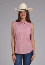 Load image into Gallery viewer, Roper 2500 Saltillo Foulard (Rust) - Women's Sleeveless Shirt
