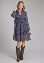 Load image into Gallery viewer, Roper 2136 Gem Floral (Multi) - Women's Dress
