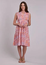 Load image into Gallery viewer, Roper 2936 Aztec Patchwork (Pink) - Women's Dress

