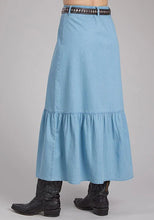 Load image into Gallery viewer, Roper 2337 Solid Denim (Blue) - Women's Skirt

