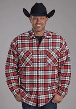 Load image into Gallery viewer, Roper 2205 Flannel (Red) - Men's Shirt Jacket
