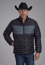 Load image into Gallery viewer, Roper 2165 Parachute (Black/Grey) - Men's Nylon Jacket
