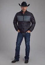Load image into Gallery viewer, Roper 2165 Parachute (Black/Grey) - Men's Nylon Jacket
