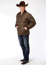 Load image into Gallery viewer, Roper 1473 Poly Filled (Brown) - Men's Jacket
