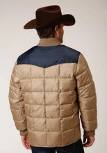 Load image into Gallery viewer, Roper 1473 Poly Filled (Navy/Khaki) - Men's Jacket
