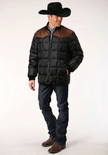 Load image into Gallery viewer, Roper 1473 Poly Filled (Brown/Black) - Men's Jacket
