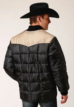 Load image into Gallery viewer, Roper 1473 Poly Filled (Tan/Black) - Men's Jacket
