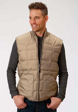 Load image into Gallery viewer, Roper 1473 Poly Filled (Khaki) - Men's Vest
