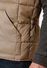 Load image into Gallery viewer, Roper 1473 Poly Filled (Khaki) - Men's Vest
