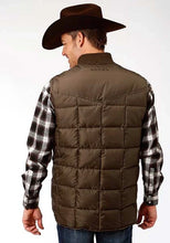 Load image into Gallery viewer, Roper 1473 Poly Filled (Brown) - Men's Vest

