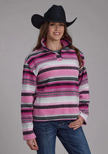 Load image into Gallery viewer, Roper 2322 Aztec (Pink) - Women's Fleece Pullover
