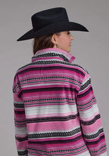 Load image into Gallery viewer, Roper 2322 Aztec (Pink) - Women's Fleece Pullover
