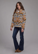 Load image into Gallery viewer, Roper 2260 Aztec (Brown) - Women's Fleece Pullover
