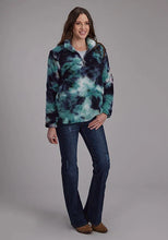 Load image into Gallery viewer, Roper 2260 Tie Dye (Blue) - Women's Fleece Pullover
