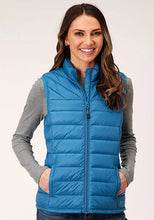 Load image into Gallery viewer, Roper 2165 Parachute (Blue) - Women's Nylon Vest
